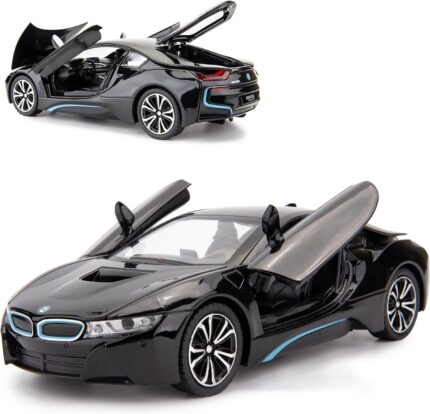 1.22 SCALE BMW I8 - BLACK