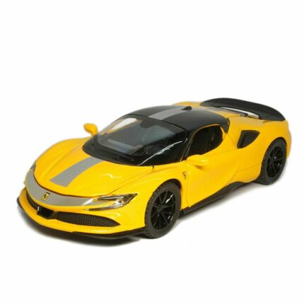 1.32 SCALE FERRARI SF90 - YELLOW