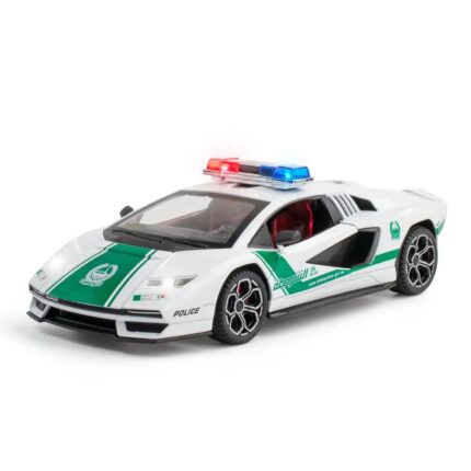 1.24 SCALE LAMBORGHINI DUBAI POLICE - WHITE