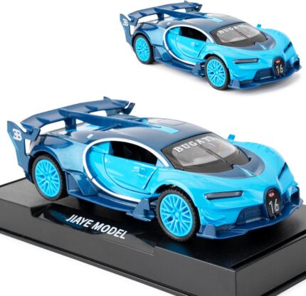 1.32 SCALE  BUGATTI GT SPORT - BLUE