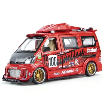 1.24 SCALE WULING RONGGUANG MODIFIED VAN -RED