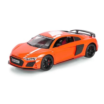 1.24 SCALE DC AUDI R8 V10-ORANGE