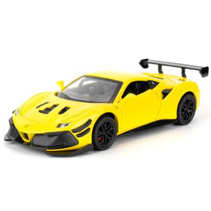1:32 SCALE FERRARI 488 - YELLOW
