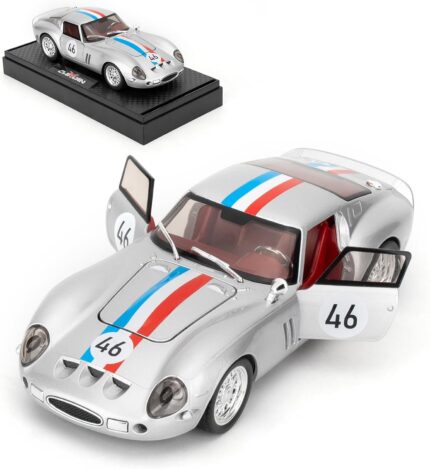 1:32 SCALE FERRARI 250 GTO (1962) - SILVER