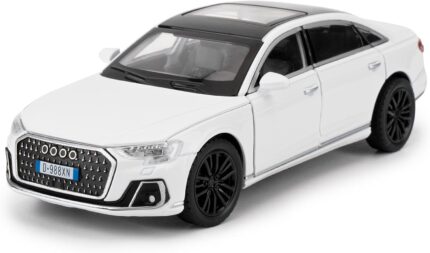1:32 SCALE AUDI A8 - WHITE