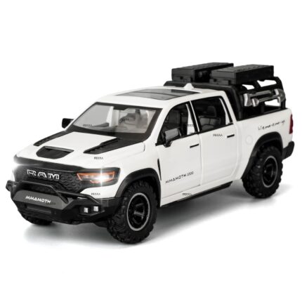 1.32 SCALE DODGE RAM MAMMOTH PICK-UP- WHITE