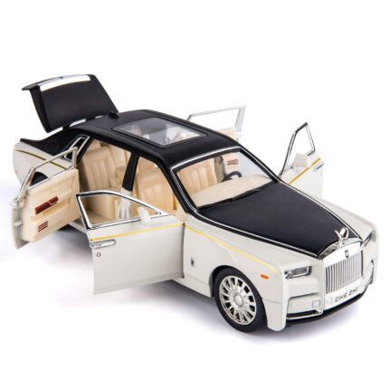 1.24 SCALE ROLLS-ROYCE PHANTOM-WHITE
