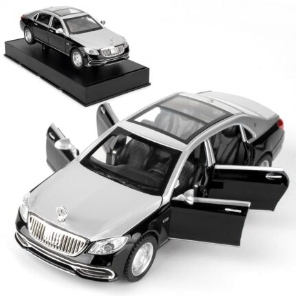 1.32 SCALE MERCEDES-BENZ MAYBACH S650 - SILVER