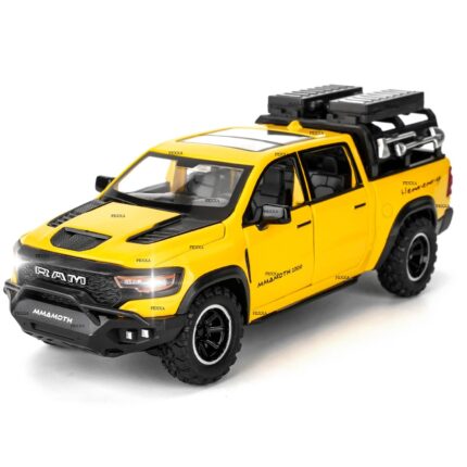 1.32 SCALE DODGE RAM MAMMOTH PICK-UP-YELLOW