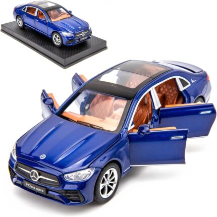1.32 SCALE MERCEDES-BENZ CLASS E300I-BLUE