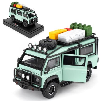 1.32 SCALE LAND ROVER DEFENDER VAN-GREEN