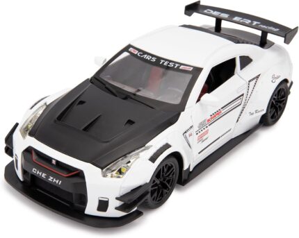 1.24 SCALE NISSAN GTR-WHITE