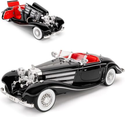 1.18 SCALE MERCEDES BENZ CLASSIC 500K-BLACK