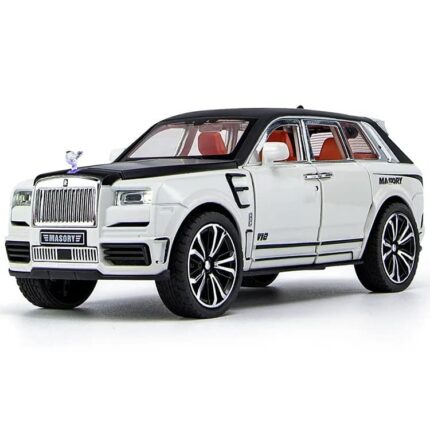 1.32 SCALE ROLLS-ROYCE CULLINAN MANSORY-WHITE