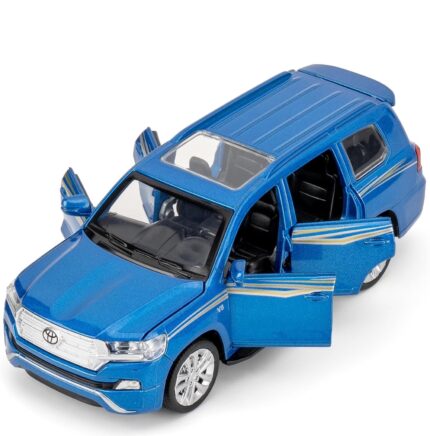 1.32 SCALE TOYOTA LAND CRUISER-BLUE
