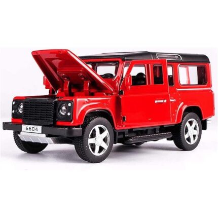 1.32 SCALE LAND ROVER DEFENDER 6602-RED