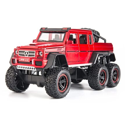 1.22 SCALE MERCEDES-AMG G63 6x6-RED