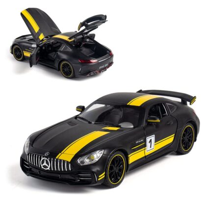 1.24 SCALE MERCEDES-BENZ AMG GTR - YELLOW