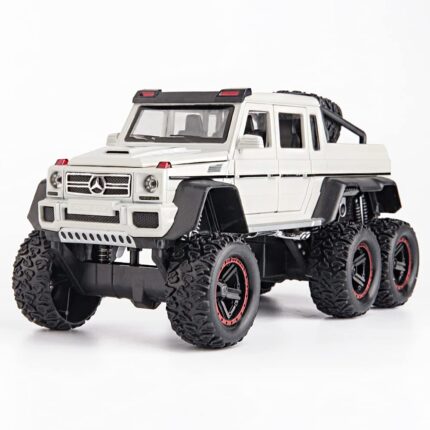 1.22 SCALE MERCEDES-AMG G63 6x6-WHITE