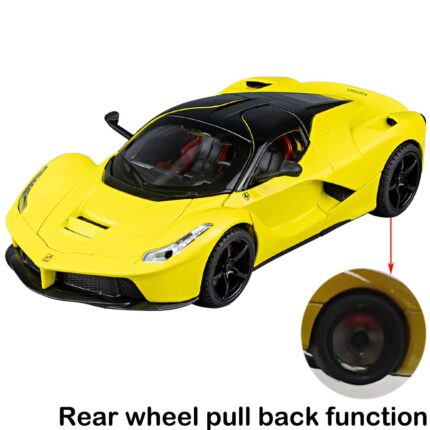 1.22 SCALE LA-FERRARI-YELLOW