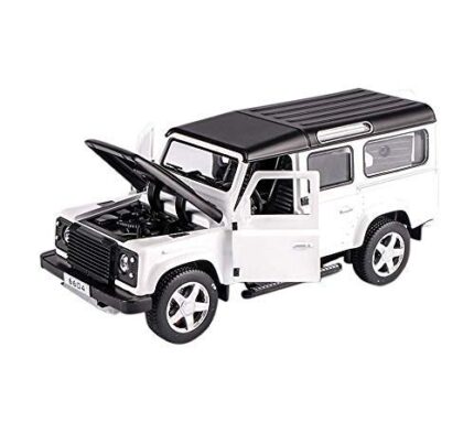 1.32 SCALE LAND ROVER DEFENDER 6602-WHITE