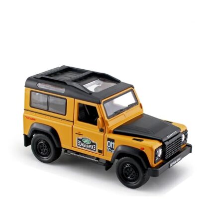 1.32 SCALE LAND ROVER DEFENDER-YELLOW