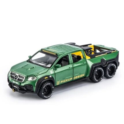 1.24 SCALE MERCEDES-BENZ G63 AMG PICKUP 6×6 - GREEN