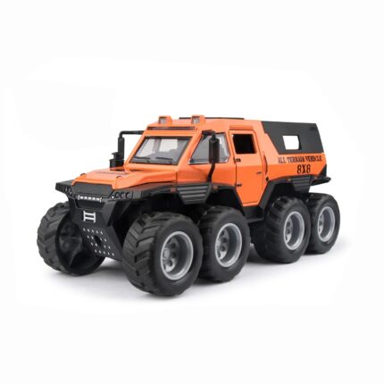 1.32 SCALE SHAMAN TRUCK 8*8-ORANGE