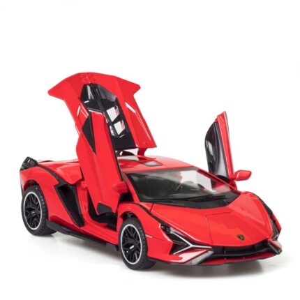 1.32 SCALE LAMBORGHINI SIAN FKP 37-RED