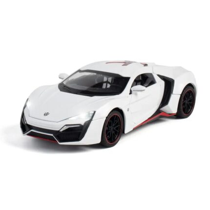 1.24 SCALE LYKAN HYPER SPORT - WHITE