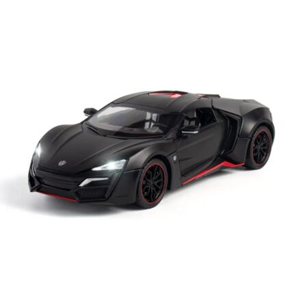 1.24 SCALE LYKAN HYPER SPORT - BLACK