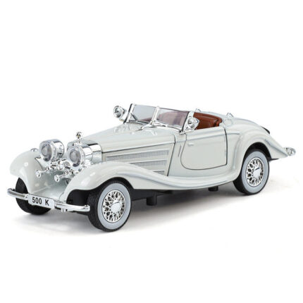 1.32 SCALE MERCEDES BENZ CLASSIC 500K-WHITE