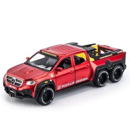 1.24 SCALE MERCEDES-BENZ G63 AMG PICKUP 6×6 - RED