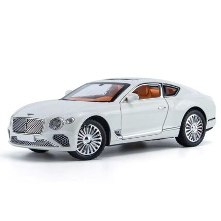 1.24 SCALE BENTLEY CONTINENTAL GT-WHITE