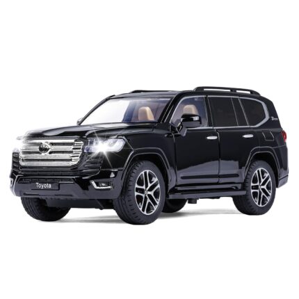 1.24 SCALE TOYOTA LAND CRUSIER - BLACK